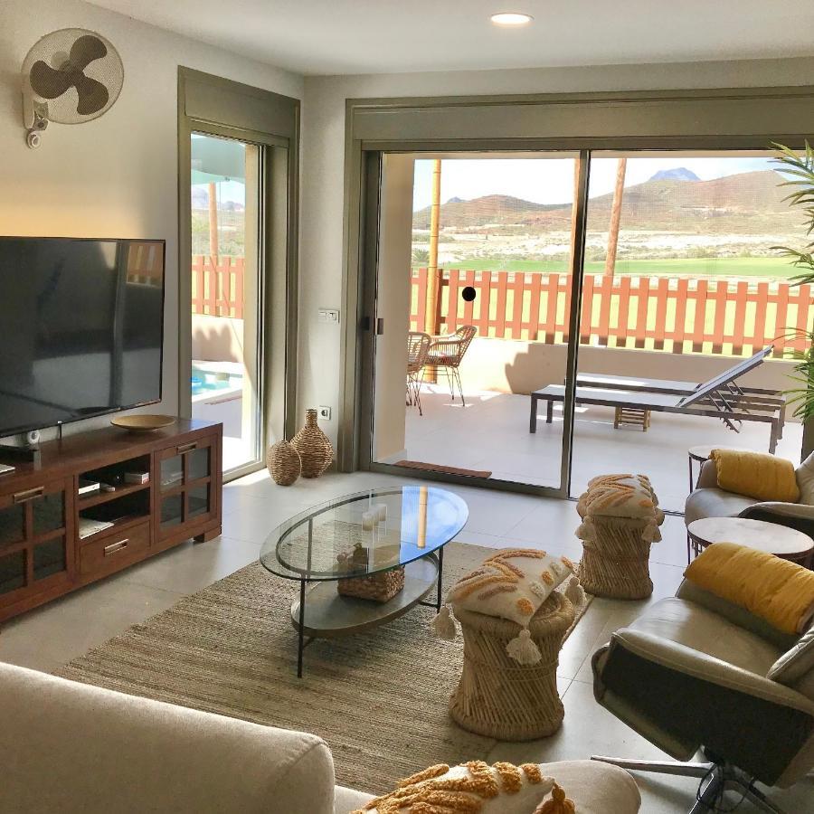 Golf Tenerife South XX Wheel Accessible Shower XX Free Wifi XX Private Pool 30 Degrees XX Two Terraces 30M2X60M2 Xxfree Parking XX Mountain View XX Flatscreen 65 Inch XX San Miguel de Abona Exterior foto