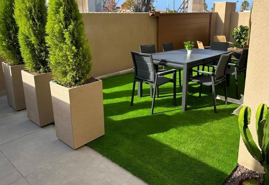 Golf Tenerife South XX Wheel Accessible Shower XX Free Wifi XX Private Pool 30 Degrees XX Two Terraces 30M2X60M2 Xxfree Parking XX Mountain View XX Flatscreen 65 Inch XX San Miguel de Abona Exterior foto