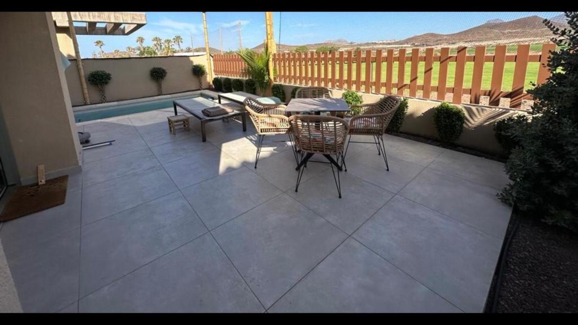 Golf Tenerife South XX Wheel Accessible Shower XX Free Wifi XX Private Pool 30 Degrees XX Two Terraces 30M2X60M2 Xxfree Parking XX Mountain View XX Flatscreen 65 Inch XX San Miguel de Abona Exterior foto